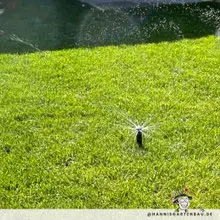 Thema: Gartentechnik und Helfer im Garten. Firma Hannis Gartengestaltung und Landschaftsbau in Freiburg bietet Bewässerungssysteme, Rasenmäher, Beleuchtungskonzepte